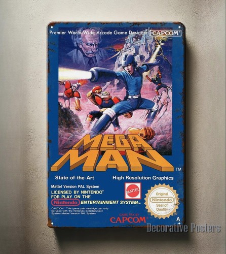 Retro Gaming Pictures - Y1,Mega Man Nes Retro Video Game