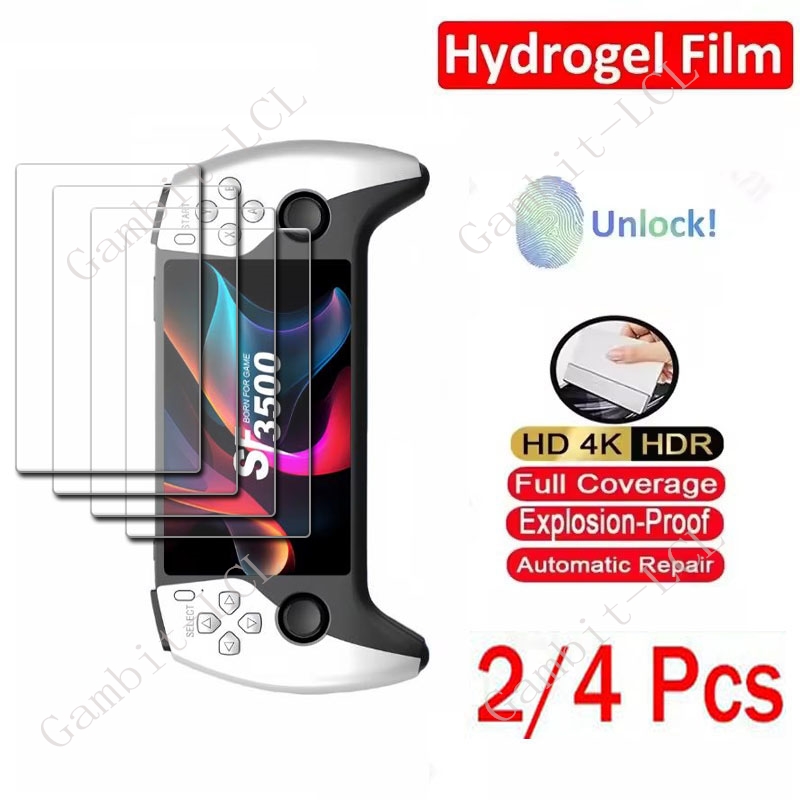 Console Retro Gaming Portable - 2/4PCS HD Full Hydraulic Hydrogel Film