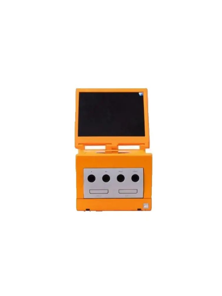 Console Retro Gaming Portable - 8Inch Monitor 3D Print for Gamecube