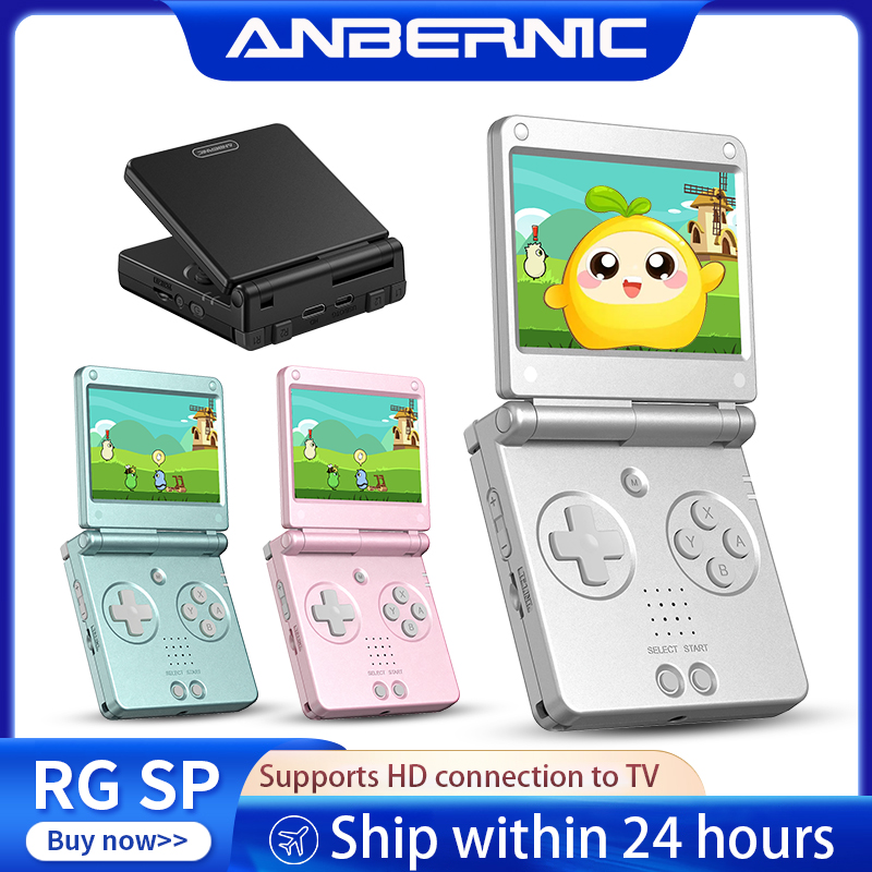 Retro Gaming Kiosk - Anbernic RGSP Flip Retro Handheld Game