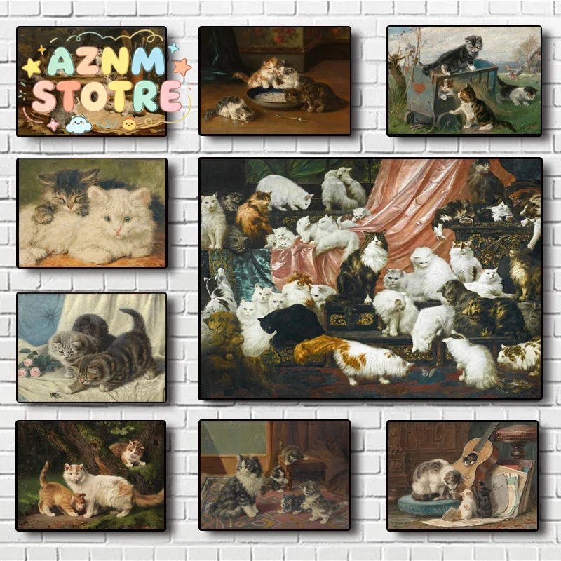 Retro Gaming Pictures - Retro Abstract Oil Painting Cute Funny