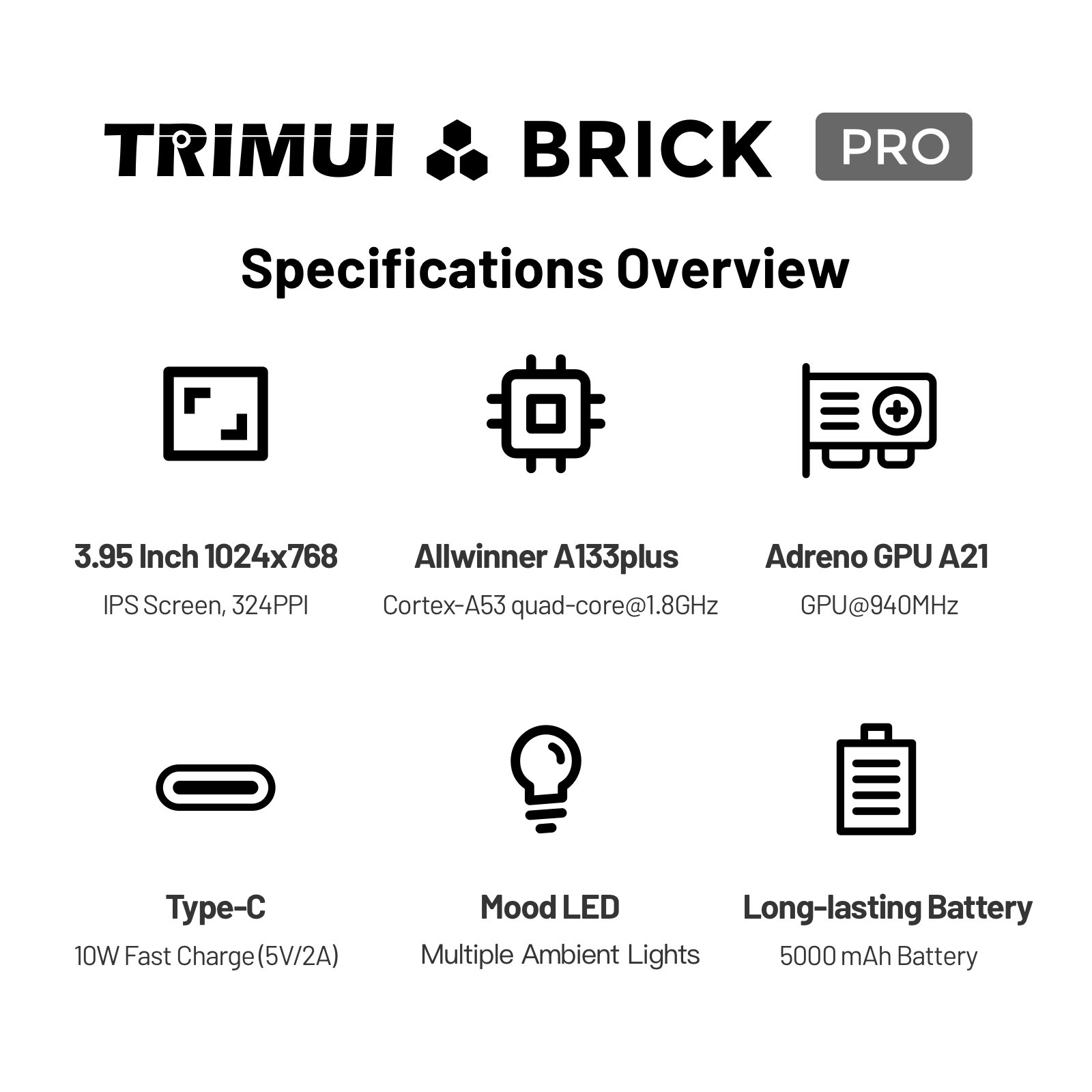 TRIMUI Brick Pro TG4040 Retro  - Retro Gaming Kiosk review and price