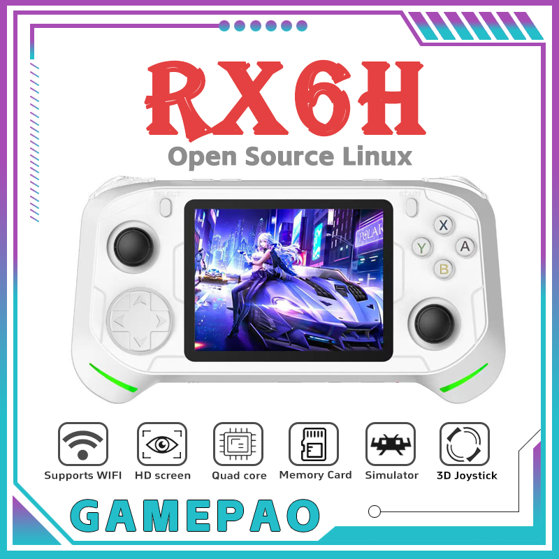Open Source RX6H Retro Handhel - Retro Gaming Handheld Console review and price