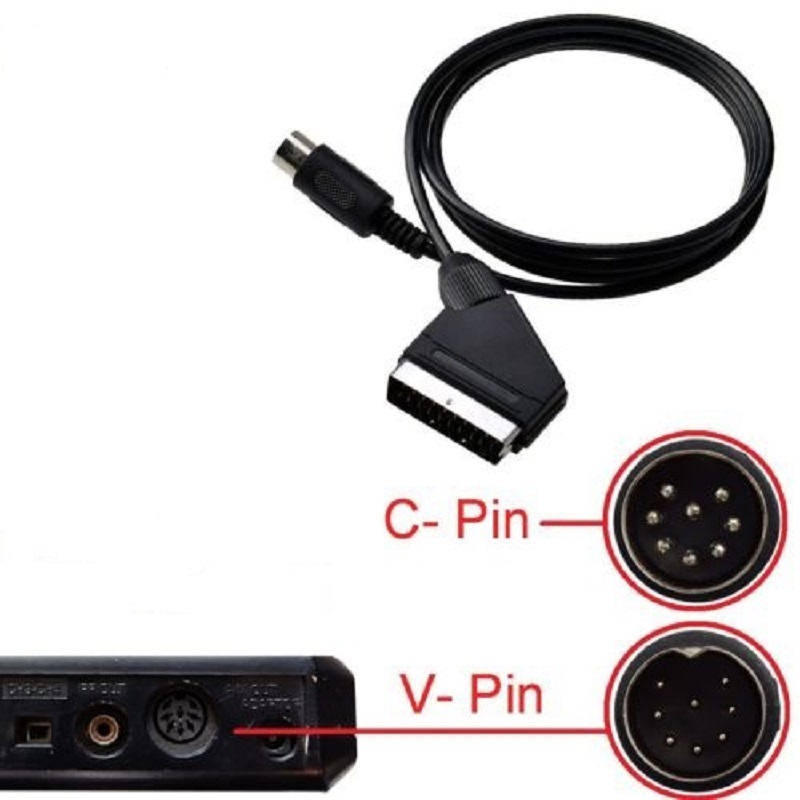 Replacement 1.8M SCART Cable f - Retro Gaming Cables review and price