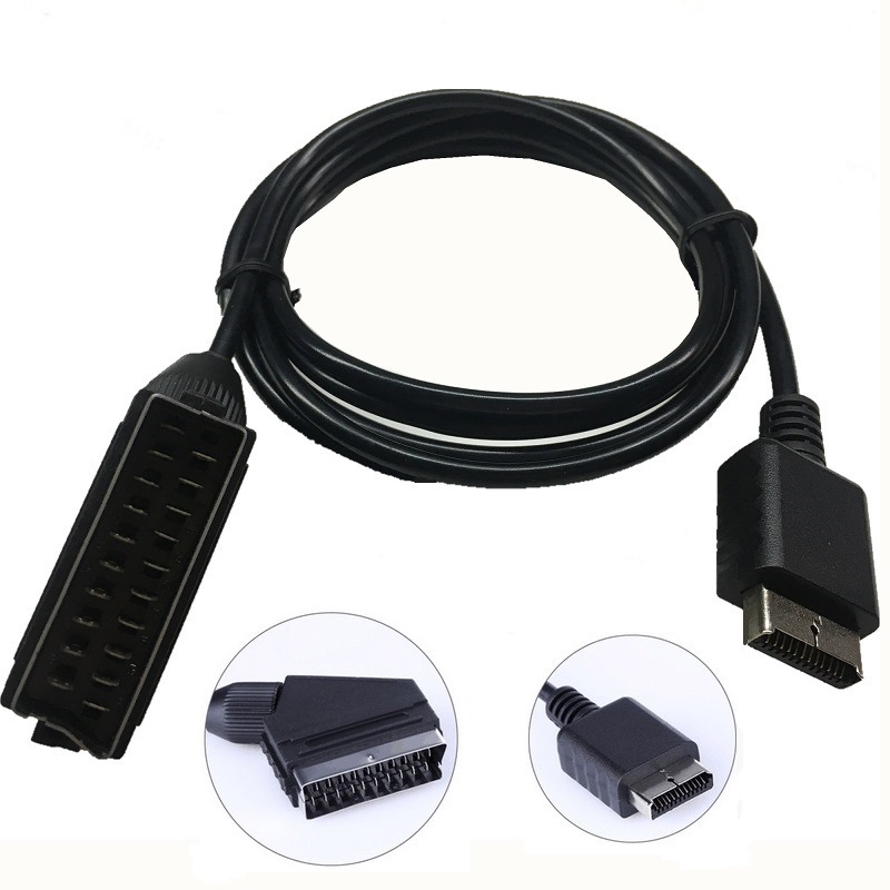 1.8M 6FT RGB SCART Console AV  - Retro Gaming Cables review and price