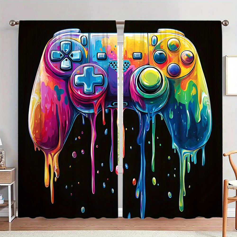 Retro Gaming Controller Curtai - Retro Gaming Cafe review and price
