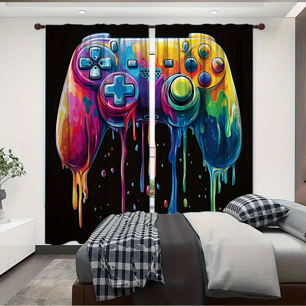 Retro Gaming Controller Curtai - Retro Gaming Cafe review and price