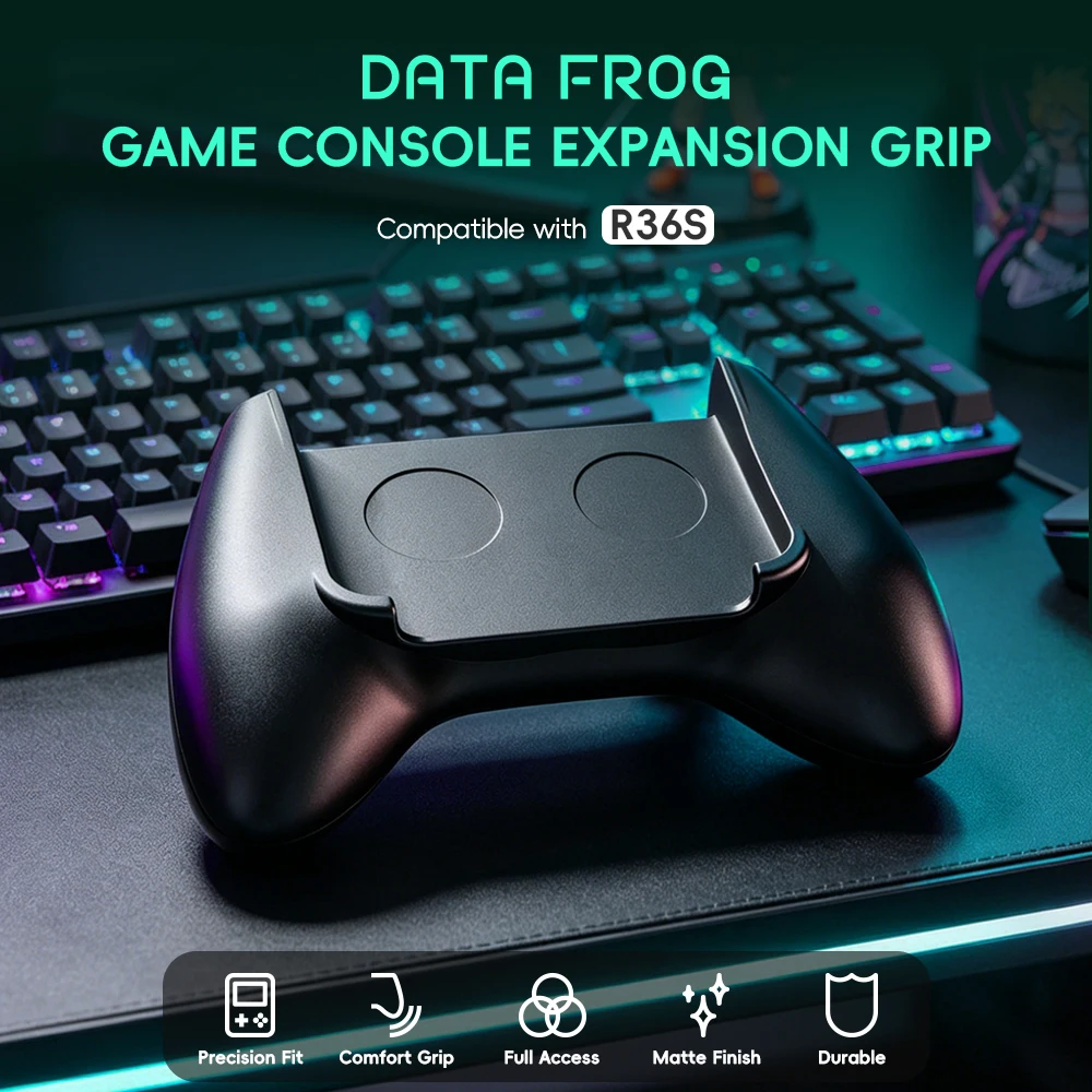 Data Frog R36S Game Grip Ergon - Console Retro Gaming Portable review and price