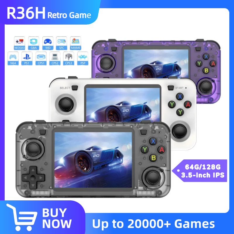 R36H Retro Handheld Video Game - Retro Gaming Handheld Console review and price