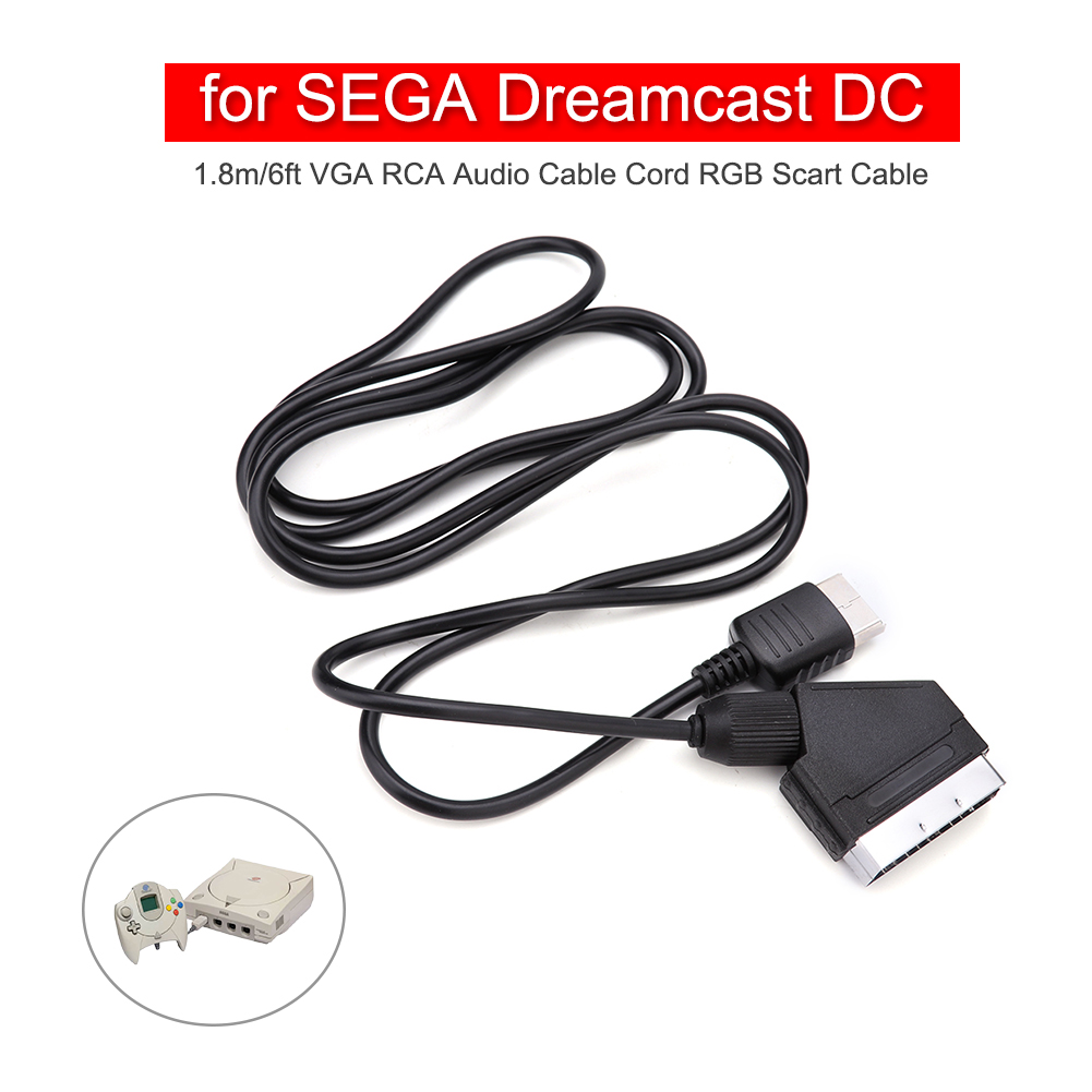 RGB Scart Cable For SEGA Dream - Retro Gaming Cables review and price