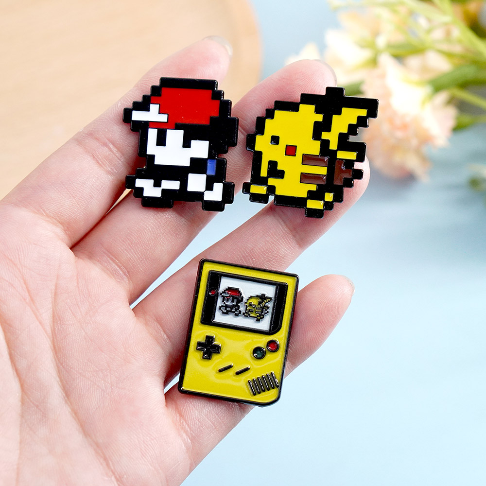 Retro Pixel Game Boy Ash Monst - Retro Gaming Gif review and price