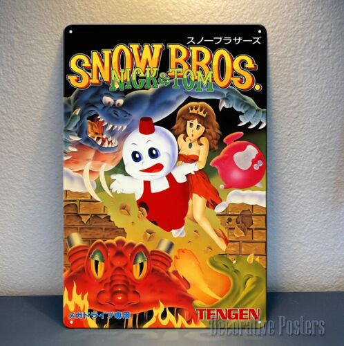 p1,Snow Bros Nick&Tom Retro Te - Retro Gaming Pictures review and price