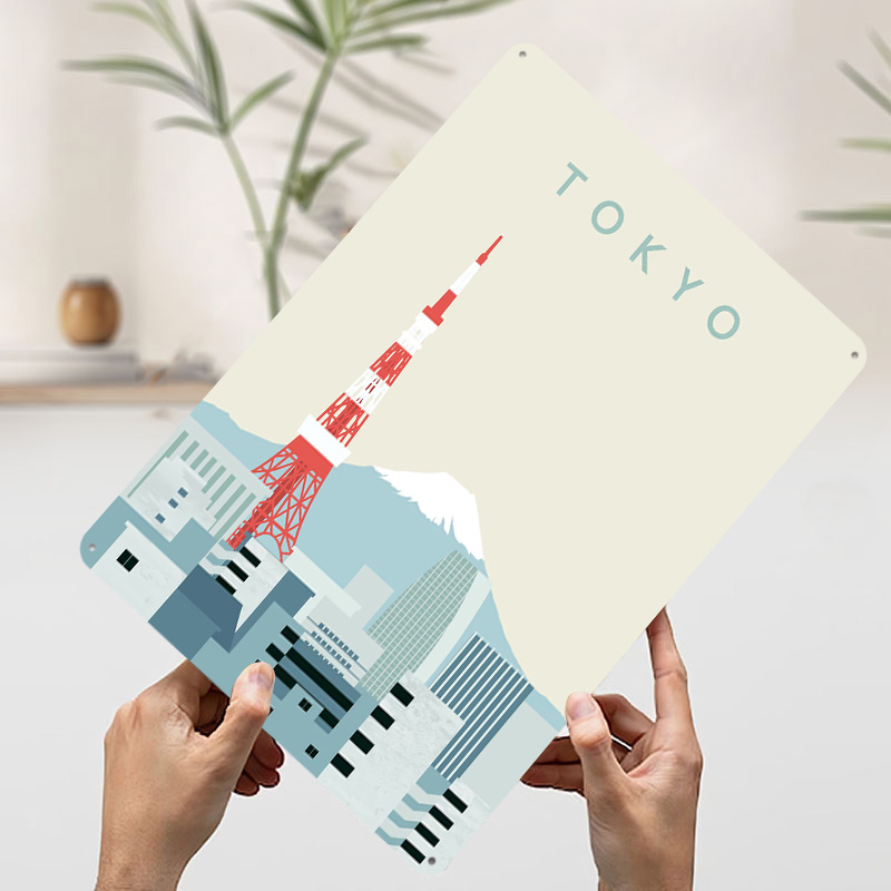 Tokyo Poster Retro 3D Printed  - Retro Gaming Gifts For Men review and price