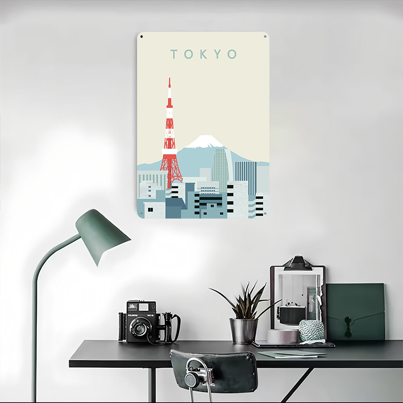Tokyo Poster Retro 3D Printed  - Retro Gaming Gifts For Men review and price