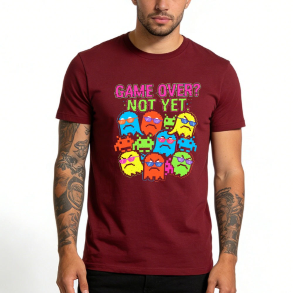 Game Over Not Yet Funny Retro  - Retro Gaming Meme review and price