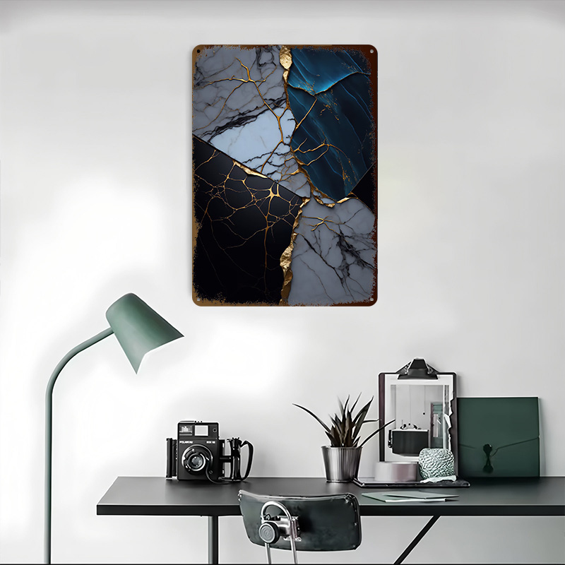 Abstract Marble Kintsugi Poste - Retro Gaming Gifts For Men review and price