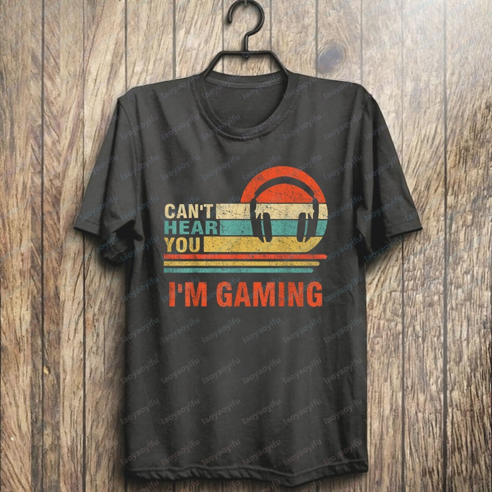 Funny Gamer Gift Headset Can't - Retro Gaming Gifts For Men review and price