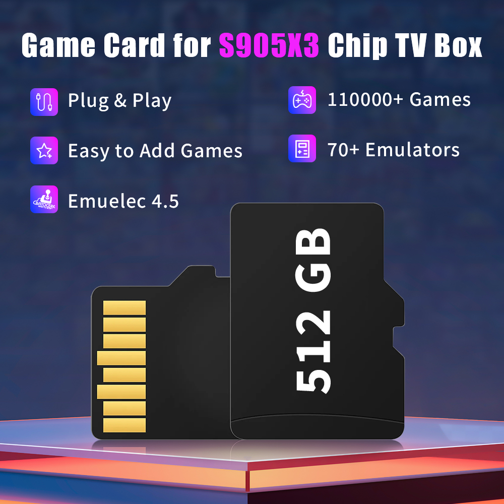 Game TF Card for S905X3 Chip T - Retro Gaming Apk review and price