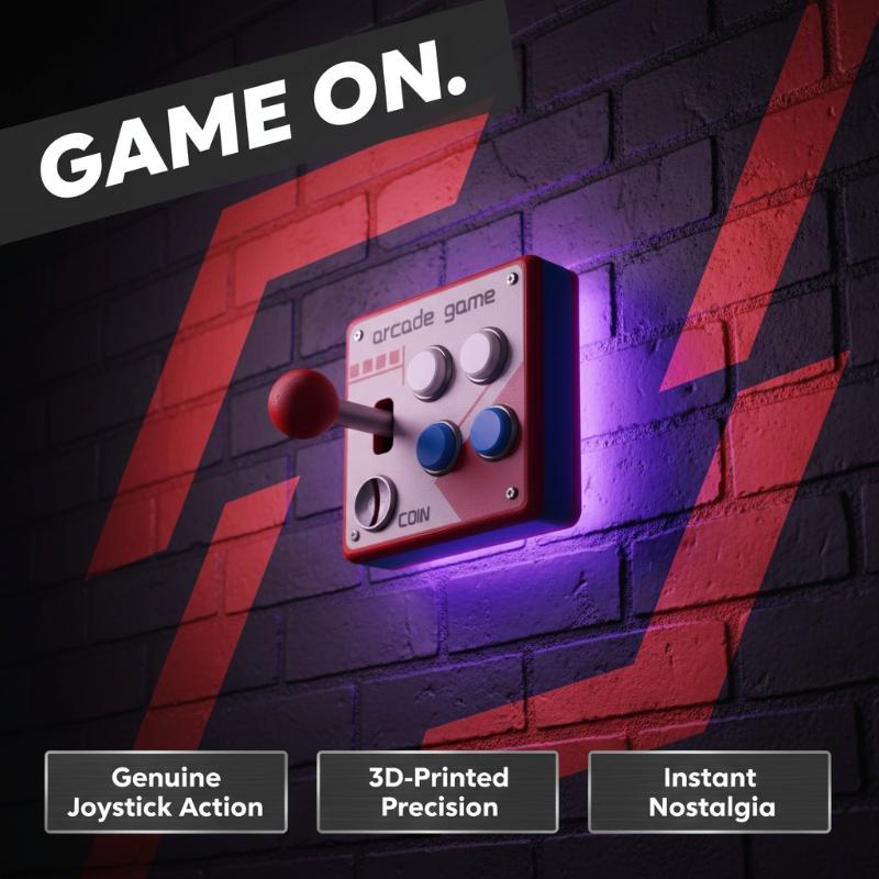 Retro Arcade Game Button Switc - Retro Gaming Gif review and price