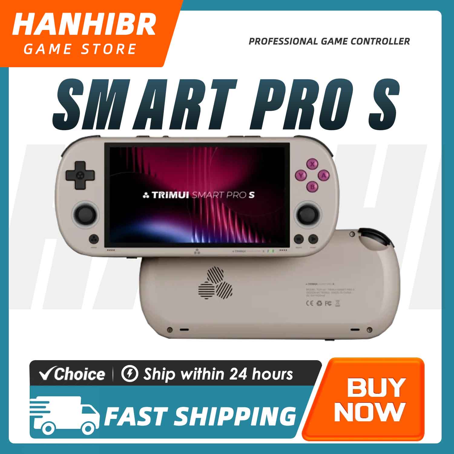 Trimui Smart Pro S TG5050 Hand - Retro Gaming Kiosk review and price