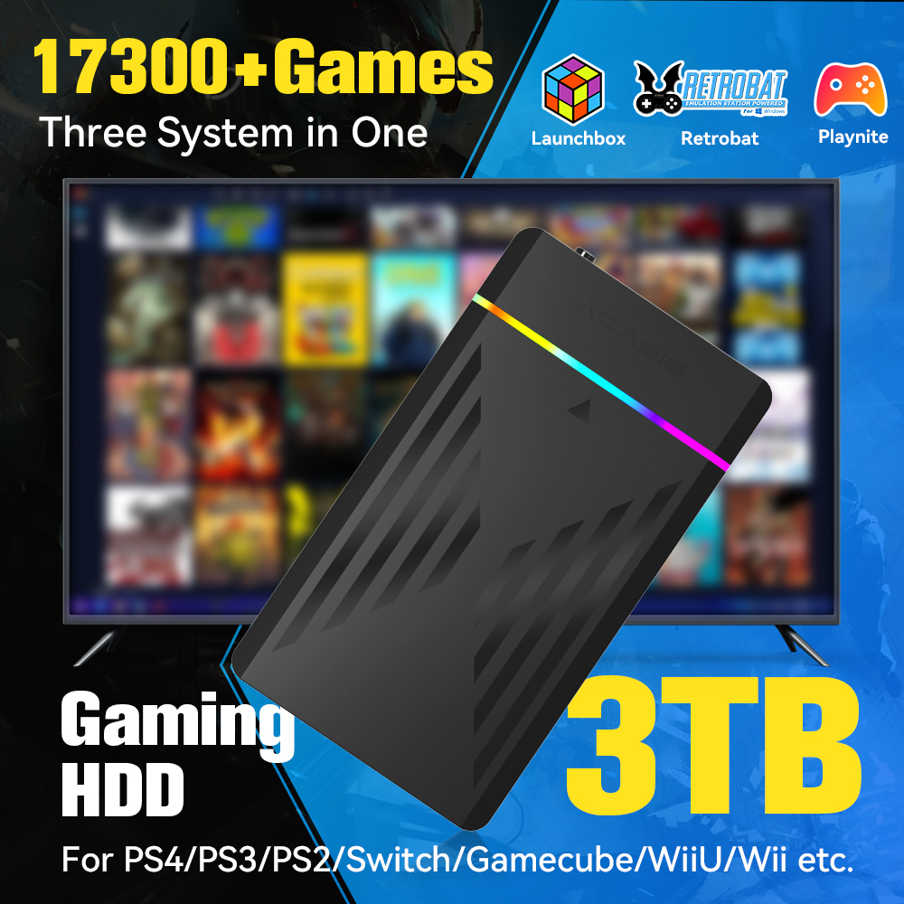 3TB Portable Gaming HDD Launch - Retro Gaming Kiosk review and price